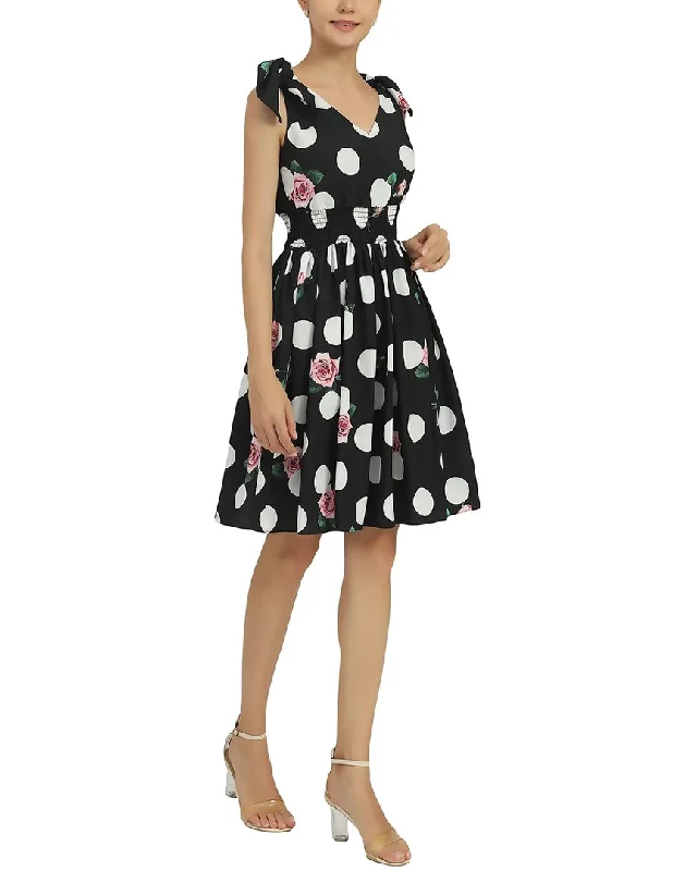 Women's Tailored Outfit Classic Charm BURRYCO Midi Dress