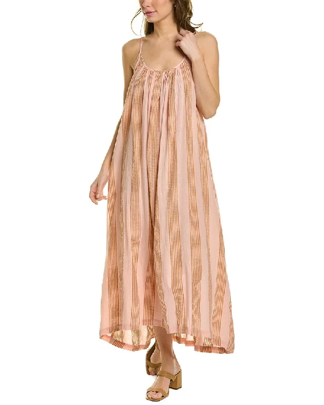 Women's Athleisure Apparel Alluring Design Pink Chicken Andie Maxi Dress