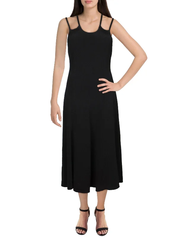 Women's Holiday Clothing End - of - Month Blowout Womens Criss-Coss Back Long Maxi Dress