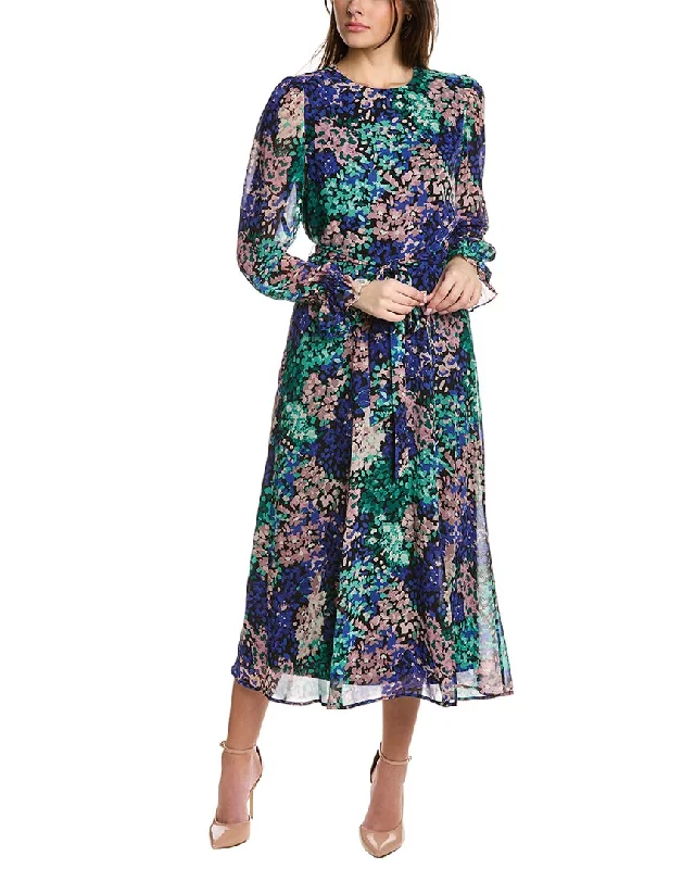 Women's Occasion Wear Apparel Grab Romantic Date - Night Styles Now Anne Klein Printed Midi Dress