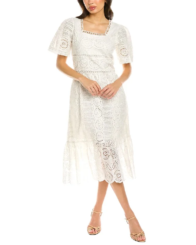 Women's Professional Clothes Great Deals on Ethnic Cultural Wear SEA NY Zinnia Midi Dress