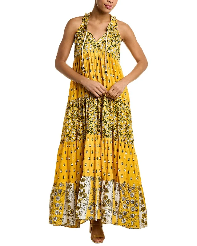 Women's Everyday Clothes Romantic Detailing Ro's Garden Sofia Maxi Dress