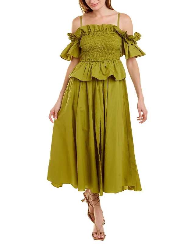 Formal Clothing For Women Buy More, Save More Toccin Flounced Midi Dress