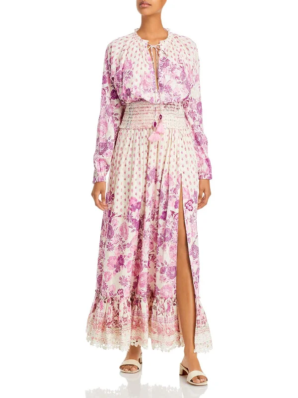 Women's High-End Clothing Early Access to Art Deco Styles Sale Womens Printed Long Maxi Dress