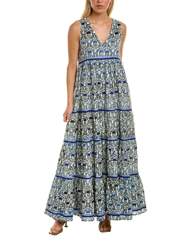 Women's Occasion Wear Clothes Bold Patterns Ro’s Garden Chennai Maxi Dress