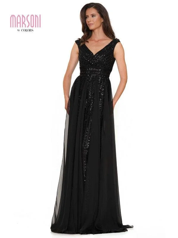 Women's Clothing Apparel Sets Limited - Stock Marsoni Mother of the Bride Dress Long Gown 314