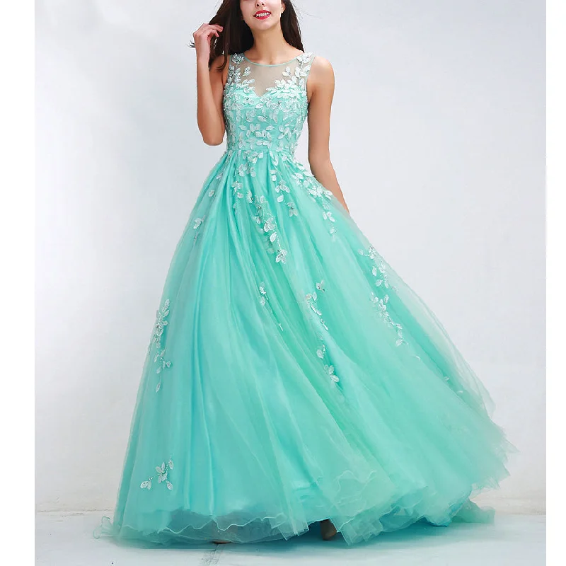 Women's Clothing For Work Classic Timeless Elegant Style 2024 elegant Long Prom Dress Aqua Senior Prom Gowns Graduation Long Dresses