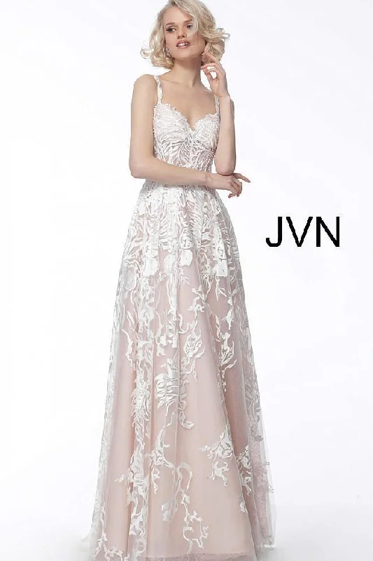 Women's High-Fashion Clothes Disco - Inspired Retro Dance Look Jovani 67181 Long Prom Gown Sale