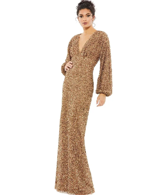 Women's Everyday Attire Hollywood Glam Award - Show Style Mac Duggal 10791 Mother of the Bride Long Dress