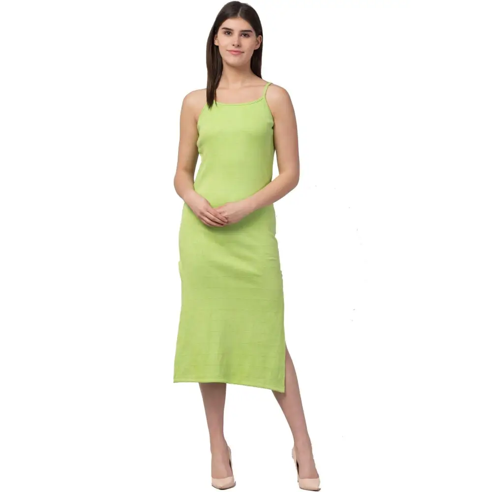 Classic Clothes For Women Weekend Special Women's Cotton Lycra Solid Bodycon Dress