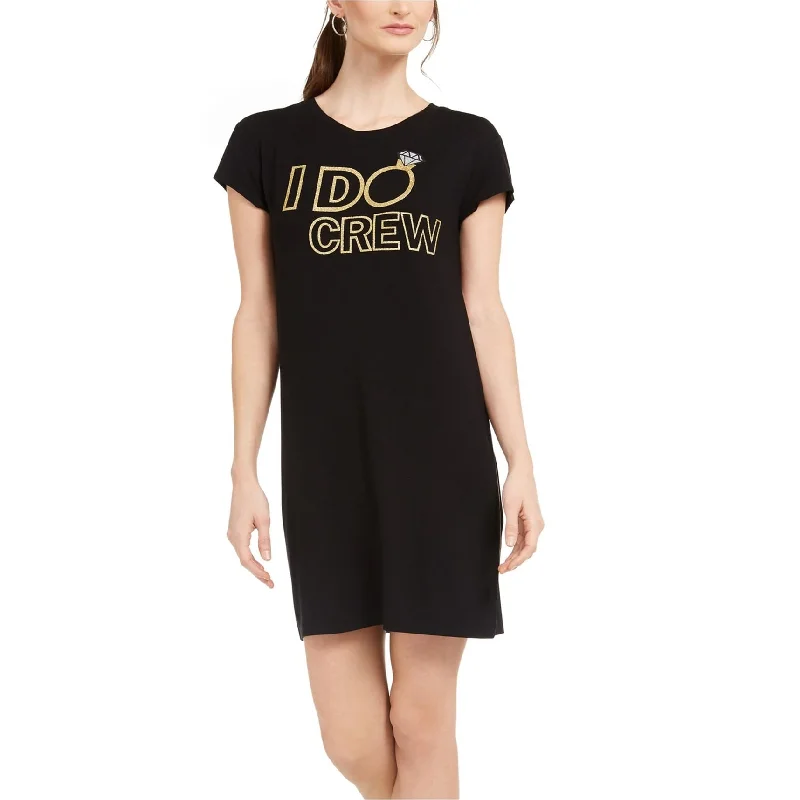 Women's Attire Clearance Event Adrianna Papell Womens I Do Crew Shirt Dress