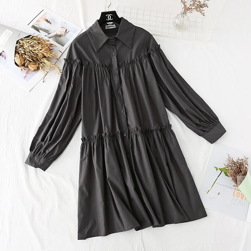 Comfortable Garments For Women Great Deals on Ethnic Cultural Wear Shirt dress light mature style, foreign style, loose and thin  4021